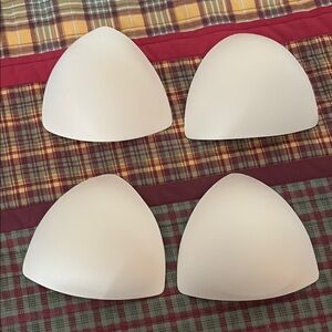 White Bra Inserts